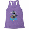 who loves frenchies Racerback Tank