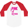 I Wear Grey For My Best Friend (Brain Cancer Awareness) 3/4 Sleeve Shirt