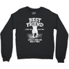 Best Friend Pitbull Crewneck Sweatshirt