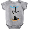 infinite loop Baby Bodysuit