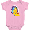 pop art marilyn monroe Baby Onesie