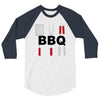bbq 3/4 Sleeve Shirt
