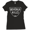 beverly hills Ladies Fitted T-Shirt