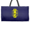 eat sleep run running marathon training athlete triathalon shirt t shi Weekender Totes