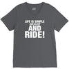 Eat Sleep Ride V-Neck Tee