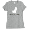 trick or treat Ladies Fitted T-Shirt