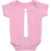 skinny white tie Baby Onesie