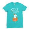 trick or treat Ladies Fitted T-Shirt