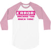 hacking error 3/4 Sleeve Shirt