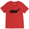 mom squared V-Neck Tee