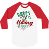 Daddy Hiking Buddy Mountains 3/4 Sleeve Shirt