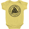 valhalla rune Baby Bodysuit