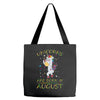 UNICORNS ARE BORN IN AUGUST Tote Bags
