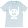 man beard funny mens T-Shirt
