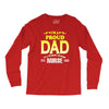proud dad nurse Long Sleeve Shirts