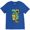 zombie font V-Neck Tee