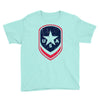 land of the free shield Youth Tee