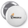 king romance Pin-back button