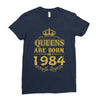 queens are born in 1984 Ladies Fitted T-Shirt