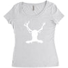 hannibal   stag Women's Triblend Scoop T-shirt