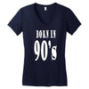 born in 90s Women's V-Neck T-Shirt