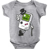 old gameboy Baby Bodysuit