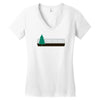 lone pine mall Women's V-Neck T-Shirt