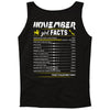 November Girl Facts Sagittarius Tank Top