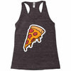 hot pizza Racerback Tank