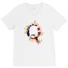 American Flag Q V-Neck Tee