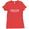 dammit palindrome Ladies Fitted T-Shirt