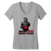 uncle black knight Women's V-Neck T-Shirt
