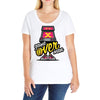 game over man Ladies Curvy T-Shirt