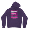 quens are born in january Unisex Hoodie