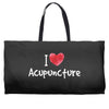 I Love Acupuncture Weekender Totes