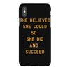 she believed iPhoneX