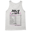 July Girl Facts Leo Tank Top