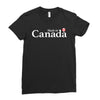 made in canada Ladies Fitted T-Shirt
