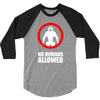 no humans allowed district 9 3/4 Sleeve Shirt