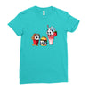 combo meal Ladies Fitted T-Shirt