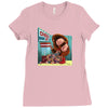movie night Ladies Fitted T-Shirt