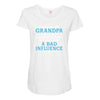 They Call Me Grandpa Because Partner in the Crime Makes Me Sound Like Maternity Scoop Neck T-shirt
