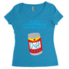 i am duff man homer cult funny retro Women's Triblend Scoop T-shirt