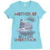 mother of british shorthair Ladies Fitted T-Shirt