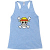 one piece skull Racerback Tank
