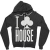i club house Zipper Hoodie