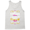 i am a february women Tank Top