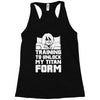 training to unlock my titan form Racerback Tank