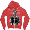 zombie prison photoshot Zipper Hoodie