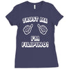 trust filipino Ladies Fitted T-Shirt